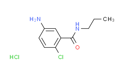 CAS No. 1268982-79-1, 5-amino-2-chloro-N-propylbenzamide hydrochloride