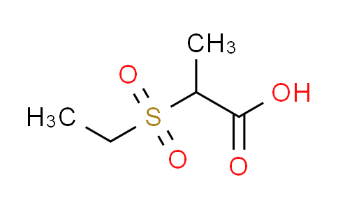 CAS No. 809279-05-8, 2-(ethylsulfonyl)propanoic acid