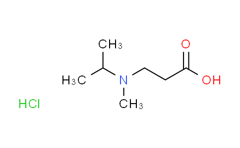 CAS No. 1158376-51-2, N-isopropyl-N-methyl-beta-alanine hydrochloride