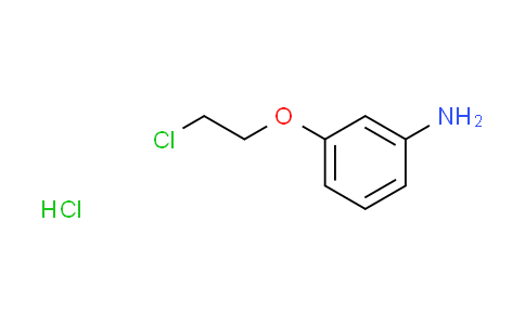 CAS No. 1609407-46-6, [3-(2-chloroethoxy)phenyl]amine hydrochloride