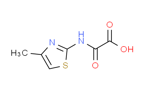 CAS No. 82514-68-9, [(4-methyl-1,3-thiazol-2-yl)amino](oxo)acetic acid