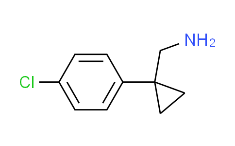 CAS No. 69385-29-1, 1-[1-(4-chlorophenyl)cyclopropyl]methanamine