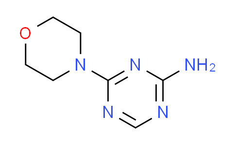 CAS No. 2045-25-2, 4-(4-morpholinyl)-1,3,5-triazin-2-amine
