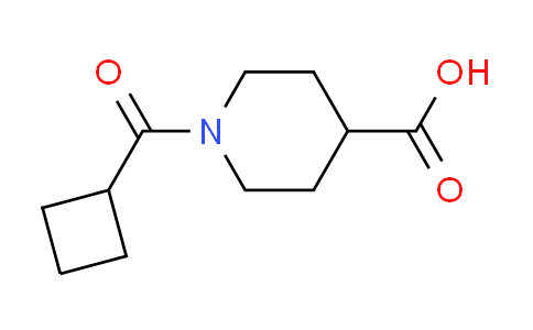 CAS No. 700815-60-7, 1-(cyclobutylcarbonyl)-4-piperidinecarboxylic acid