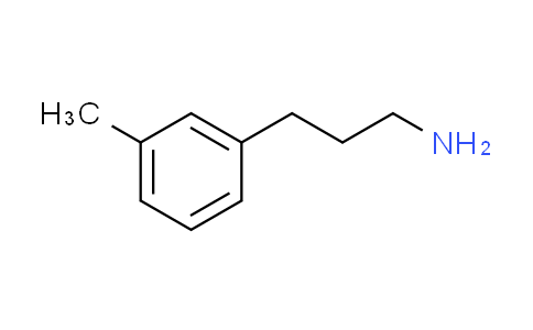 CAS No. 104774-85-8, 3-(3-methylphenyl)-1-propanamine