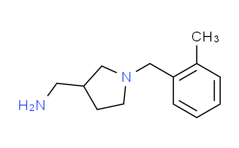 CAS No. 1017417-47-8, 1-[1-(2-methylbenzyl)-3-pyrrolidinyl]methanamine