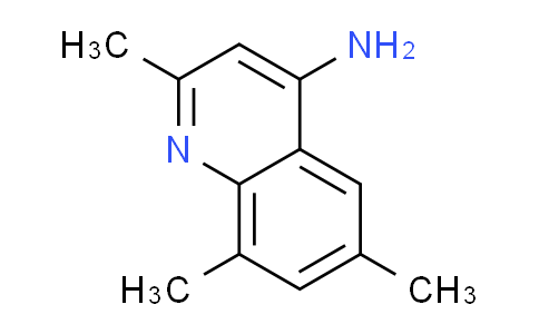 CAS No. 689277-05-2, 2,6,8-trimethyl-4-quinolinamine