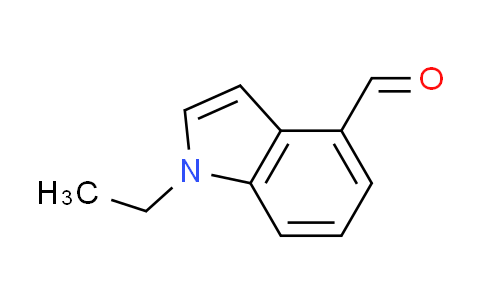 CAS No. 894852-86-9, 1-ethyl-1H-indole-4-carbaldehyde