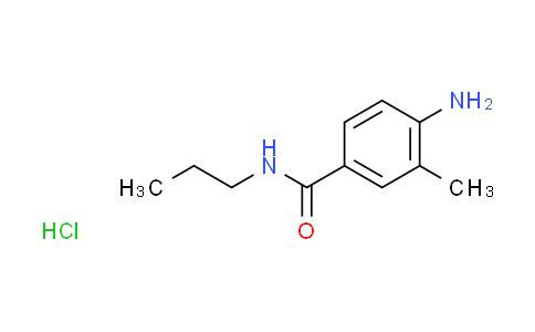 CAS No. 1269288-76-7, 4-amino-3-methyl-N-propylbenzamide hydrochloride