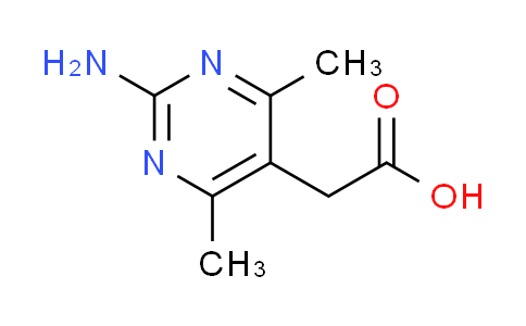 CAS No. 933687-60-6, (2-amino-4,6-dimethyl-5-pyrimidinyl)acetic acid