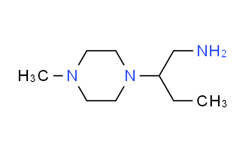 CAS No. 953739-57-6, 2-(4-methyl-1-piperazinyl)-1-butanamine