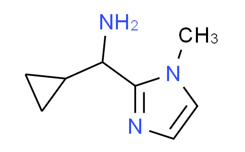 CAS No. 927986-30-9, 1-cyclopropyl-1-(1-methyl-1H-imidazol-2-yl)methanamine
