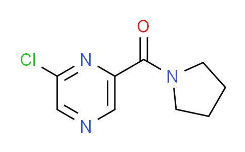 CAS No. 959241-31-7, 2-chloro-6-(1-pyrrolidinylcarbonyl)pyrazine