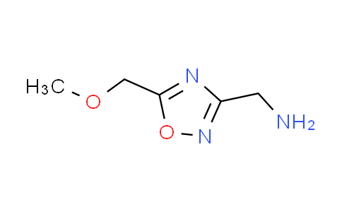 CAS No. 893748-77-1, 1-[5-(methoxymethyl)-1,2,4-oxadiazol-3-yl]methanamine