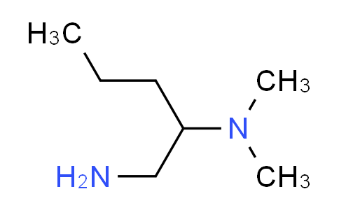 CAS No. 19764-60-4, N~2~,N~2~-dimethyl-1,2-pentanediamine