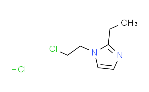 CAS No. 1158269-27-2, 1-(2-chloroethyl)-2-ethyl-1H-imidazole hydrochloride