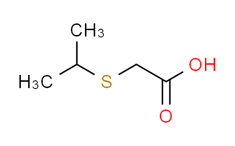 CAS No. 22818-59-3, (isopropylthio)acetic acid
