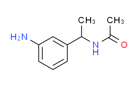 CAS No. 103394-66-7, N-[1-(3-aminophenyl)ethyl]acetamide