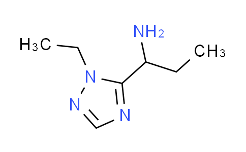 CAS No. 1060817-32-4, 1-(1-ethyl-1H-1,2,4-triazol-5-yl)-1-propanamine