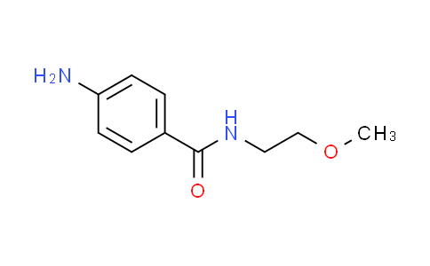 CAS No. 95086-97-8, 4-amino-N-(2-methoxyethyl)benzamide