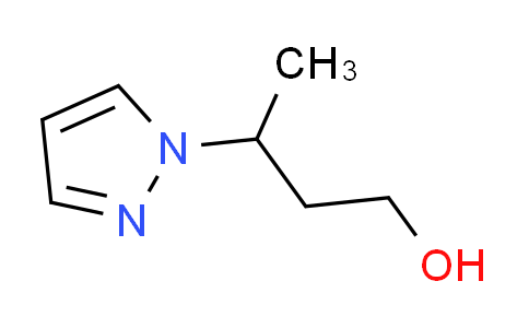 CAS No. 1007517-63-6, 3-(1H-pyrazol-1-yl)-1-butanol