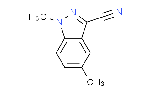 CAS No. 1015846-71-5, 1,5-dimethyl-1H-indazole-3-carbonitrile
