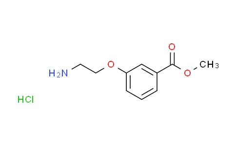 CAS No. 405298-13-7, methyl 3-(2-aminoethoxy)benzoate hydrochloride