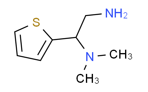 CAS No. 790263-41-1, N~1~,N~1~-dimethyl-1-(2-thienyl)-1,2-ethanediamine