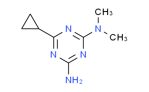 CAS No. 634165-96-1, 6-cyclopropyl-N,N-dimethyl-1,3,5-triazine-2,4-diamine