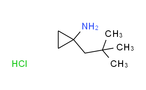 CAS No. 1300713-07-8, [1-(2,2-dimethylpropyl)cyclopropyl]amine hydrochloride