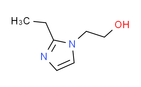 CAS No. 3715-96-6, 2-(2-ethyl-1H-imidazol-1-yl)ethanol