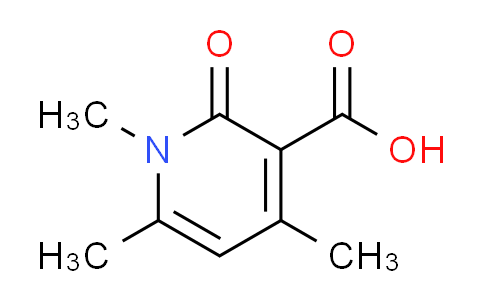 CAS No. 24667-08-1, 1,4,6-trimethyl-2-oxo-1,2-dihydro-3-pyridinecarboxylic acid