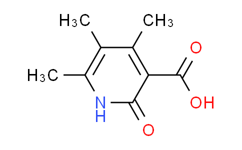 CAS No. 98996-38-4, 4,5,6-trimethyl-2-oxo-1,2-dihydro-3-pyridinecarboxylic acid