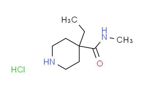 CAS No. 1609407-97-7, 4-ethyl-N-methyl-4-piperidinecarboxamide hydrochloride