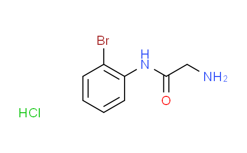 CAS No. 1046757-32-7, N~1~-(2-bromophenyl)glycinamide hydrochloride