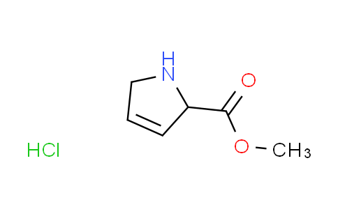 CAS No. 51827-12-4, methyl 2,5-dihydro-1H-pyrrole-2-carboxylate hydrochloride