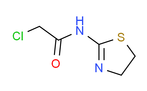 CAS No. 80650-47-1, 2-chloro-N-(4,5-dihydro-1,3-thiazol-2-yl)acetamide