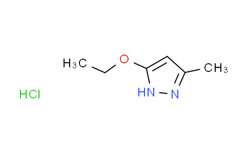 CAS No. 1263988-40-4, 5-ethoxy-3-methyl-1H-pyrazole hydrochloride