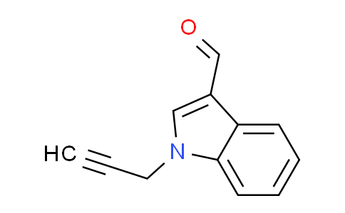 CAS No. 173531-53-8, 1-(2-propyn-1-yl)-1H-indole-3-carbaldehyde