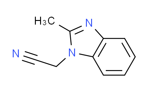 CAS No. 54980-87-9, (2-methyl-1H-benzimidazol-1-yl)acetonitrile