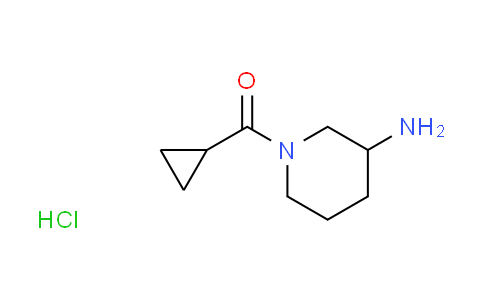 CAS No. 1158742-26-7, 1-(cyclopropylcarbonyl)-3-piperidinamine hydrochloride