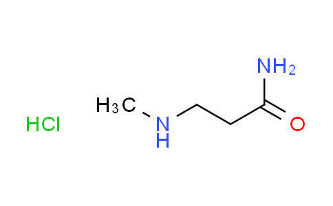 CAS No. 137066-42-3, N~3~-methyl-beta-alaninamide hydrochloride
