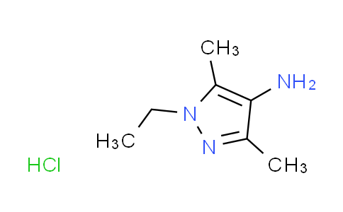 CAS No. 1185298-43-4, 1-ethyl-3,5-dimethyl-1H-pyrazol-4-amine hydrochloride
