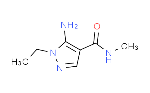 CAS No. 1175774-02-3, 5-amino-1-ethyl-N-methyl-1H-pyrazole-4-carboxamide
