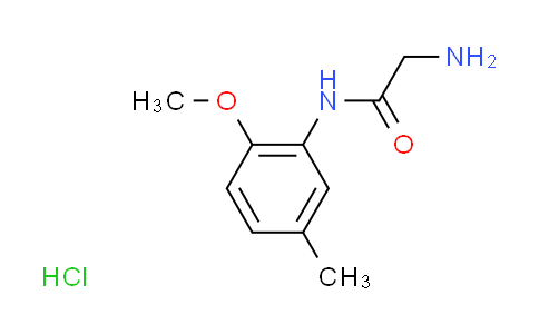 CAS No. 1147208-19-2, N~1~-(2-methoxy-5-methylphenyl)glycinamide hydrochloride
