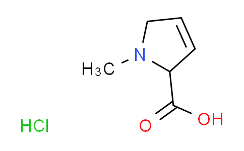 CAS No. 1609395-30-3, 1-methyl-2,5-dihydro-1H-pyrrole-2-carboxylic acid hydrochloride