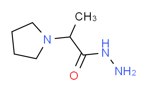 CAS No. 1087614-09-2, 2-(1-pyrrolidinyl)propanohydrazide