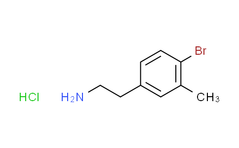 CAS No. 1609395-76-7, (4-bromo-3-methylphenyl)ethylamine hydrochloride