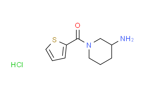 CAS No. 1158524-62-9, 1-(2-thienylcarbonyl)-3-piperidinamine hydrochloride