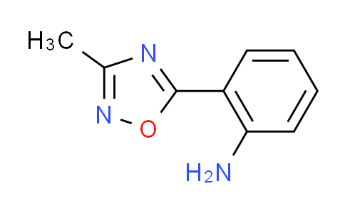 CAS No. 76629-36-2, 2-(3-methyl-1,2,4-oxadiazol-5-yl)aniline